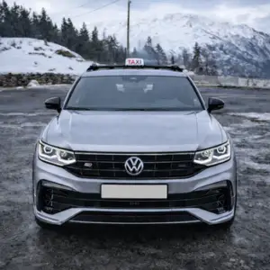 Véhicule Taxi Aigle Blanc pour les trajets en Maurienne